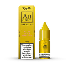 Load image into Gallery viewer, Kingston AU Gold Nicotine Salt - Miami Peach Pineapple